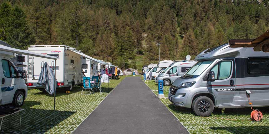 Campeggio Letizia - Via Campaciol 726, Livigno, 23041 - Motorhome or campervan pitch - Standard 1