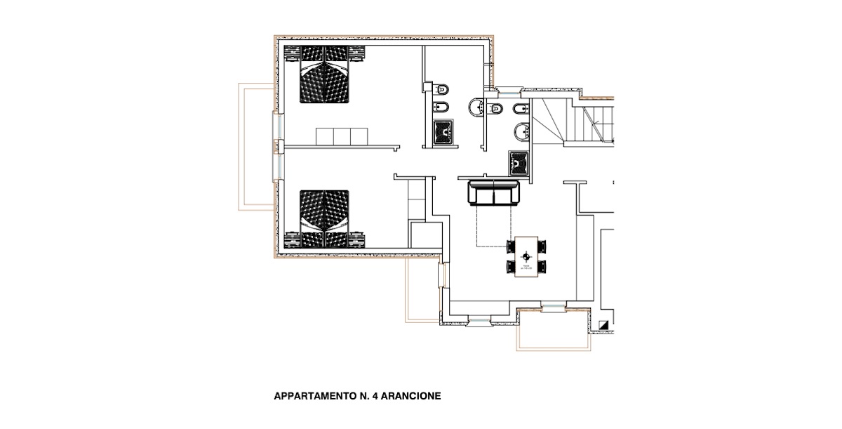 Appartamenti Arcobaleno 2 - Via Li Pont 127, Livigno, 23041 - Apartment - Appartamento Arancione 12